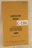Cincinnati Lubrication Manual Milling Machines Manual